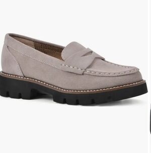 💫White Mountain: Gunner Lug Sole Platform Loafer